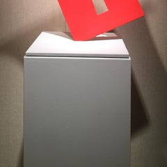 Curved Form with Triangle and Space III