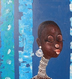 Black and Bold 1: Contemporary Acrylic Painting on Canvas