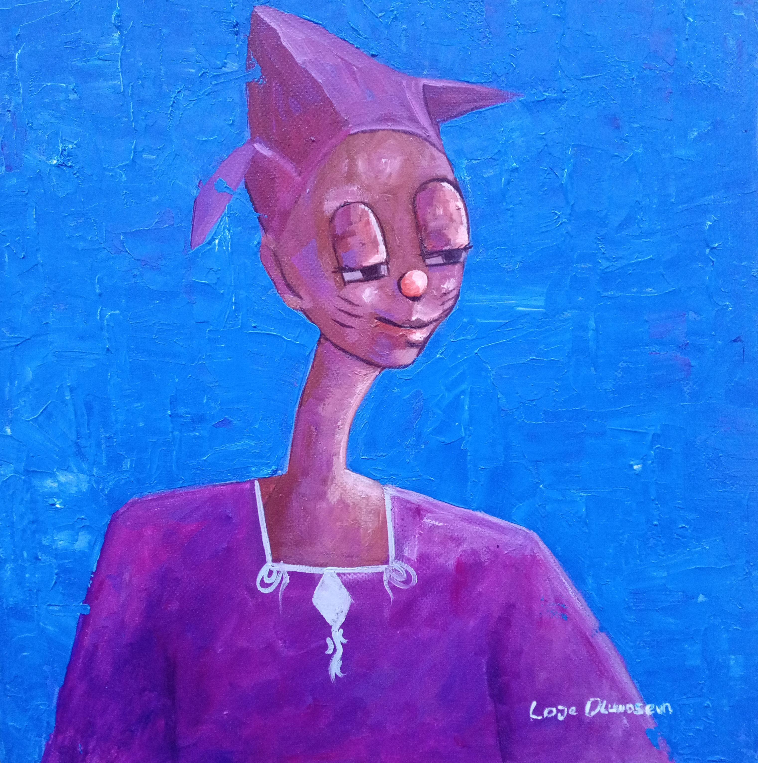 Portrait Painting Loje Oluwaseun  - Ma culture et ma beauté 1