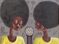 Old But Golden - 21° secolo, Contemporaneo, Ritratto neo-figurativo, Africa