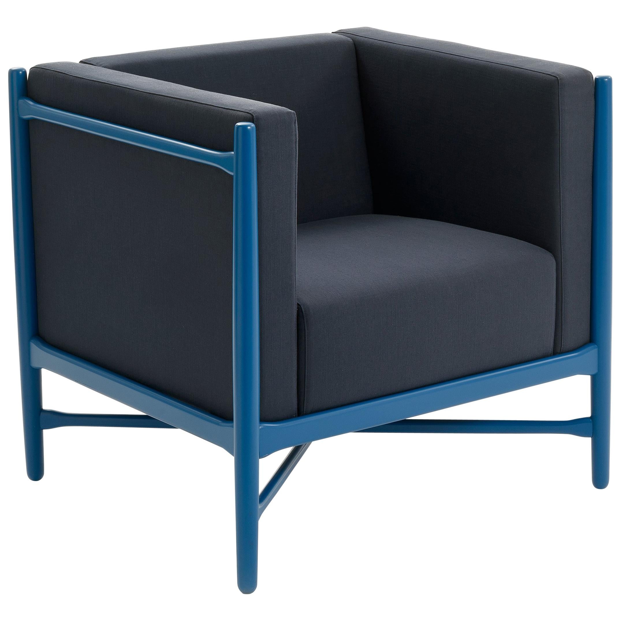 Loka Armchair, Comfortable Design Upholstery Modern Style For Sale