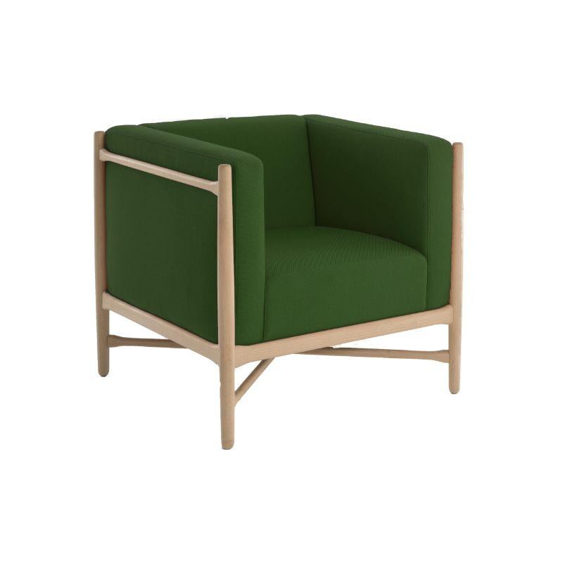 Loka lounge armchair topia palm natural beech wood by Colé Italia with Lorenz + Kaz
Dimensions: H 76, W 57, D 52 cm
Materials: Lounge armchair in natural beech wood; upholstered seat and back ( CatC)
Finishing: natural beech wood

Also