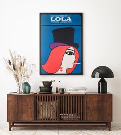 Affiche A1 polonaise du film Lola, Maciej Hibner, 1967