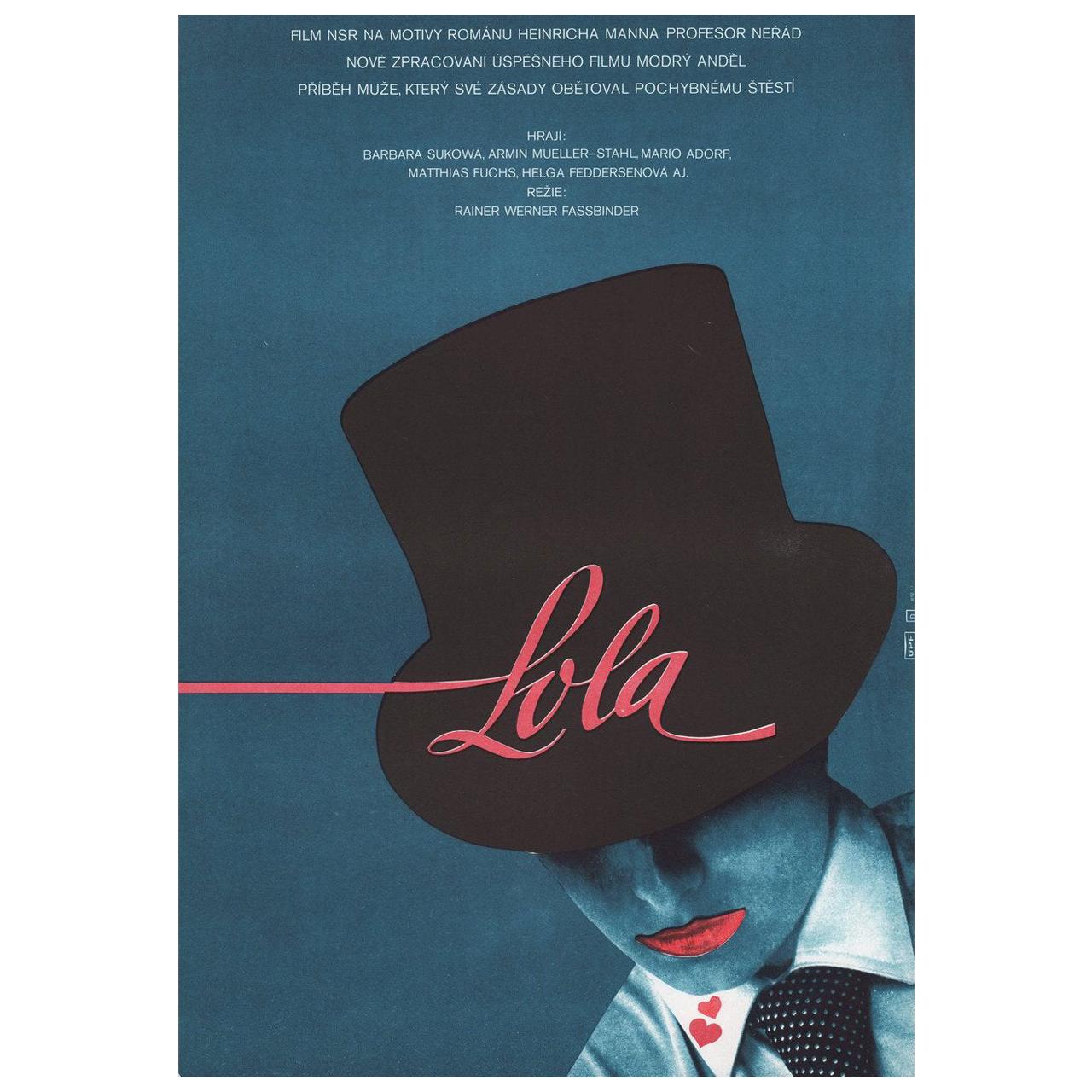 "Lola" 1982 Czech A3 Film Poster
