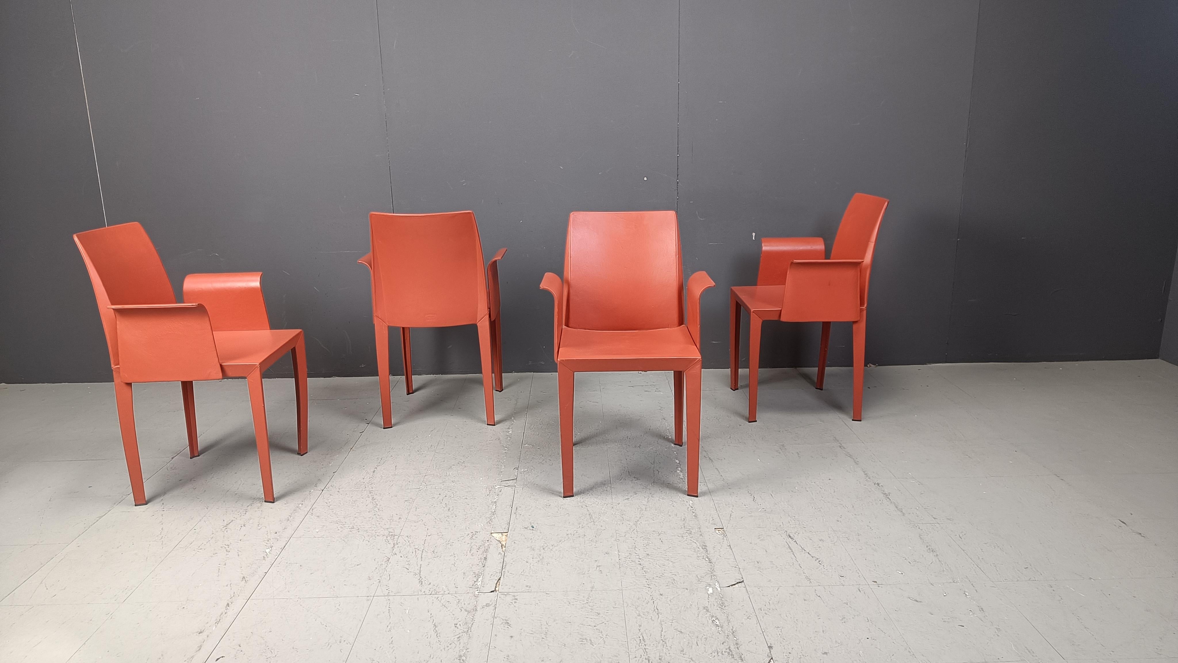 Lola chairs by Pierluigi Cerri for Poltrona Frau, 2000s 3