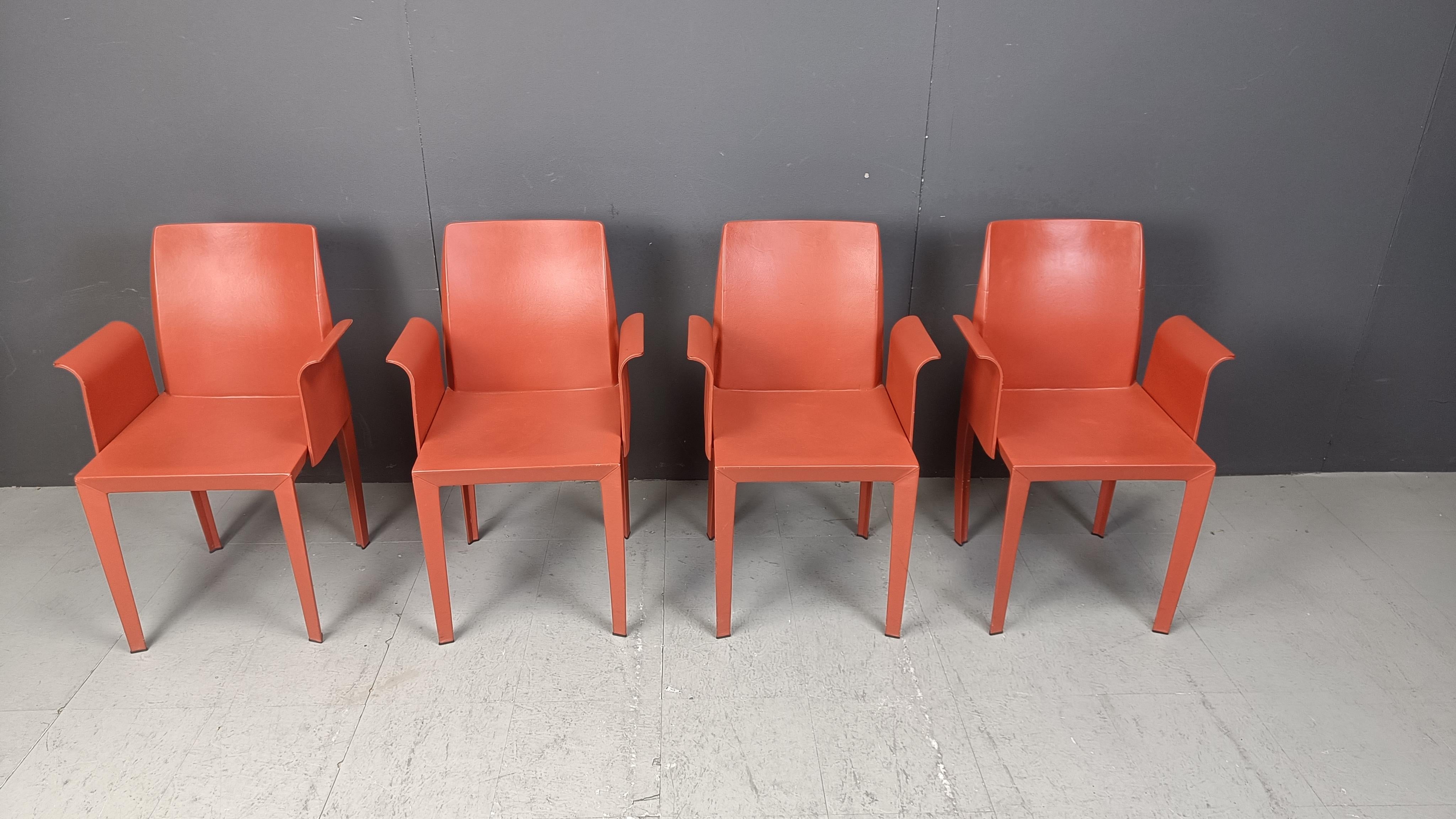 Italian Lola chairs by Pierluigi Cerri for Poltrona Frau, 2000s