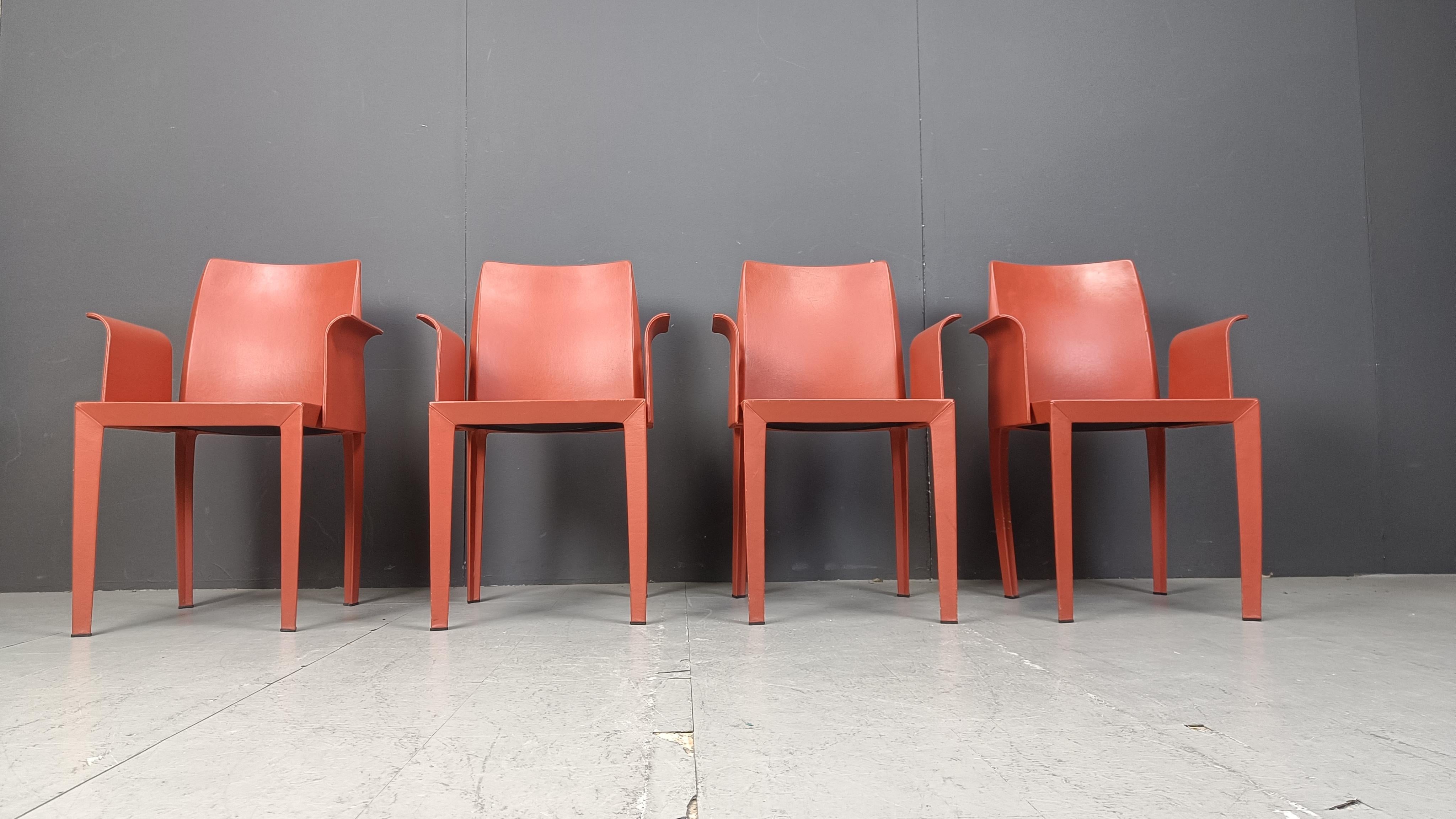 Lola chairs by Pierluigi Cerri for Poltrona Frau, 2000s 1