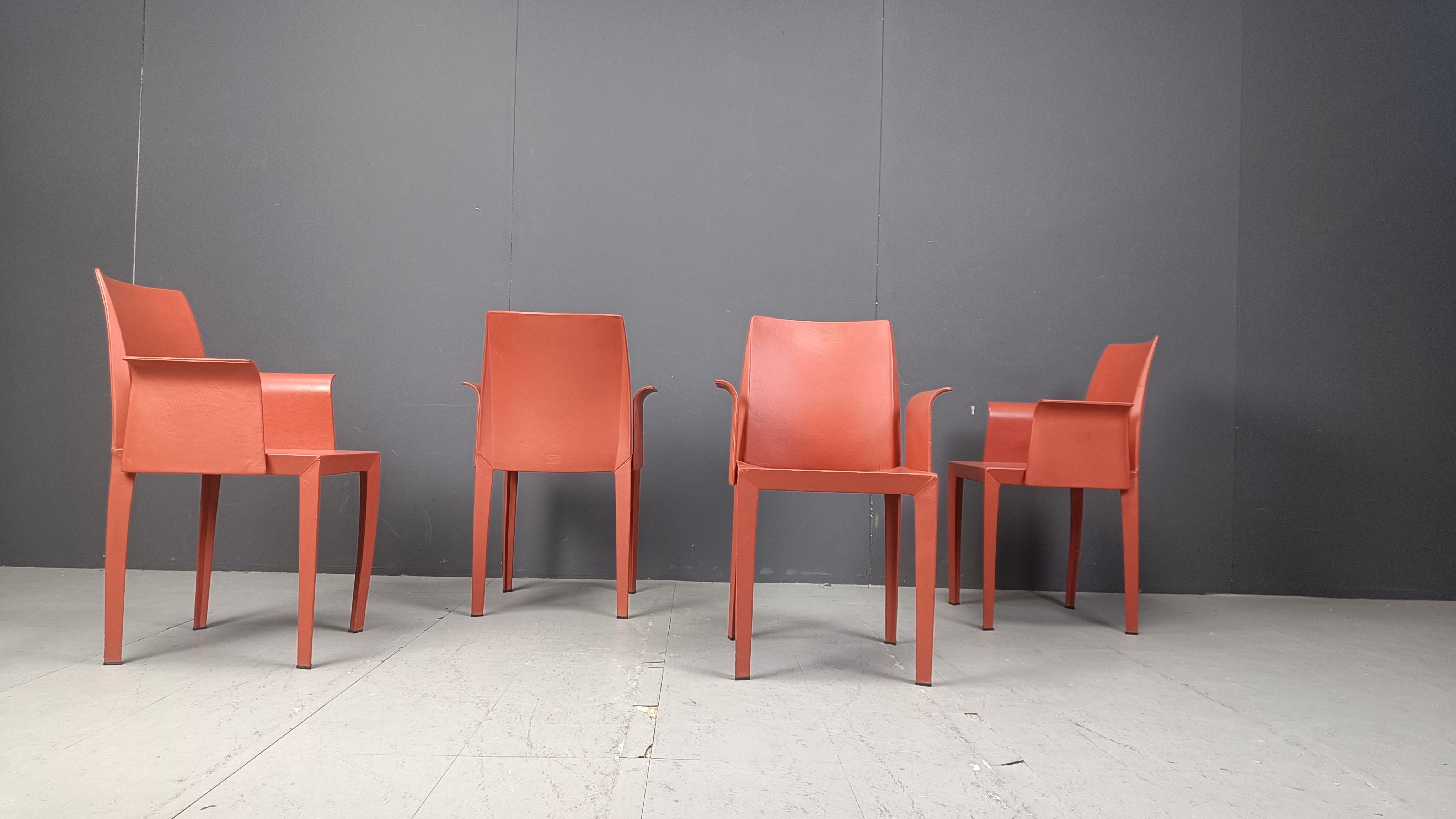 Lola chairs by Pierluigi Cerri for Poltrona Frau, 2000s 2