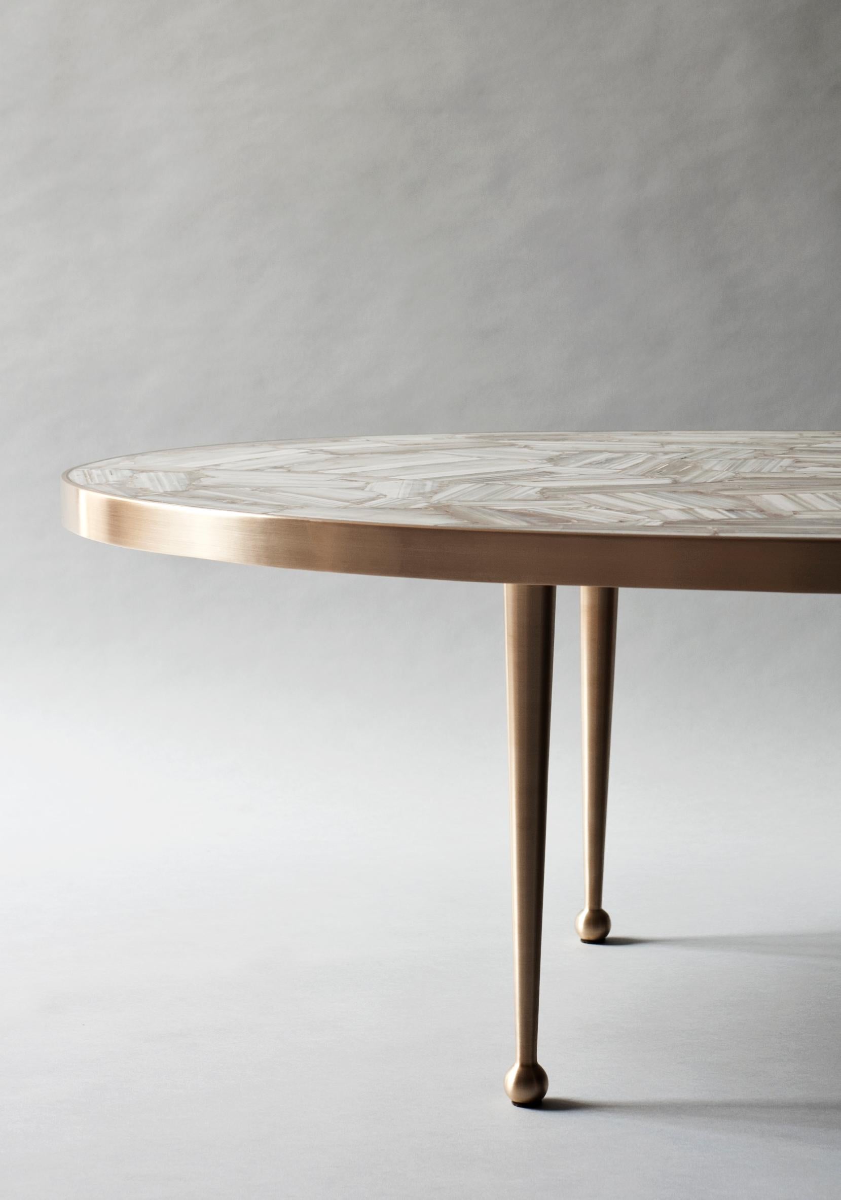 Contemporary Lola Coffee Table by Demuro Das For Sale