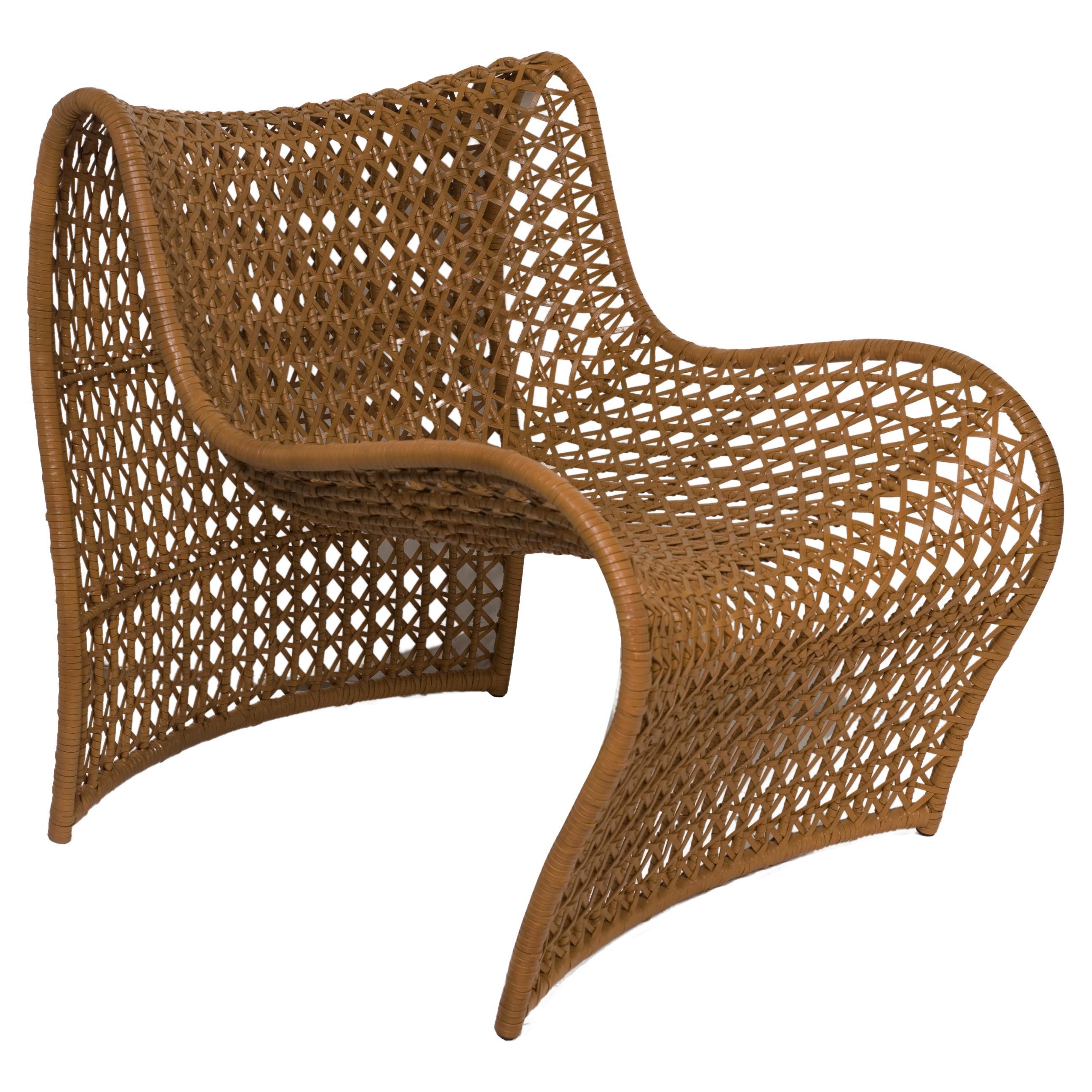 Lola Open Weave Chair For Sale