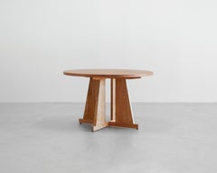 Lola Round Dining Table in Solid European Cherry by Standard Practice