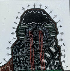 Art contemporain géorgien de Lola Sergounine - Cry 1