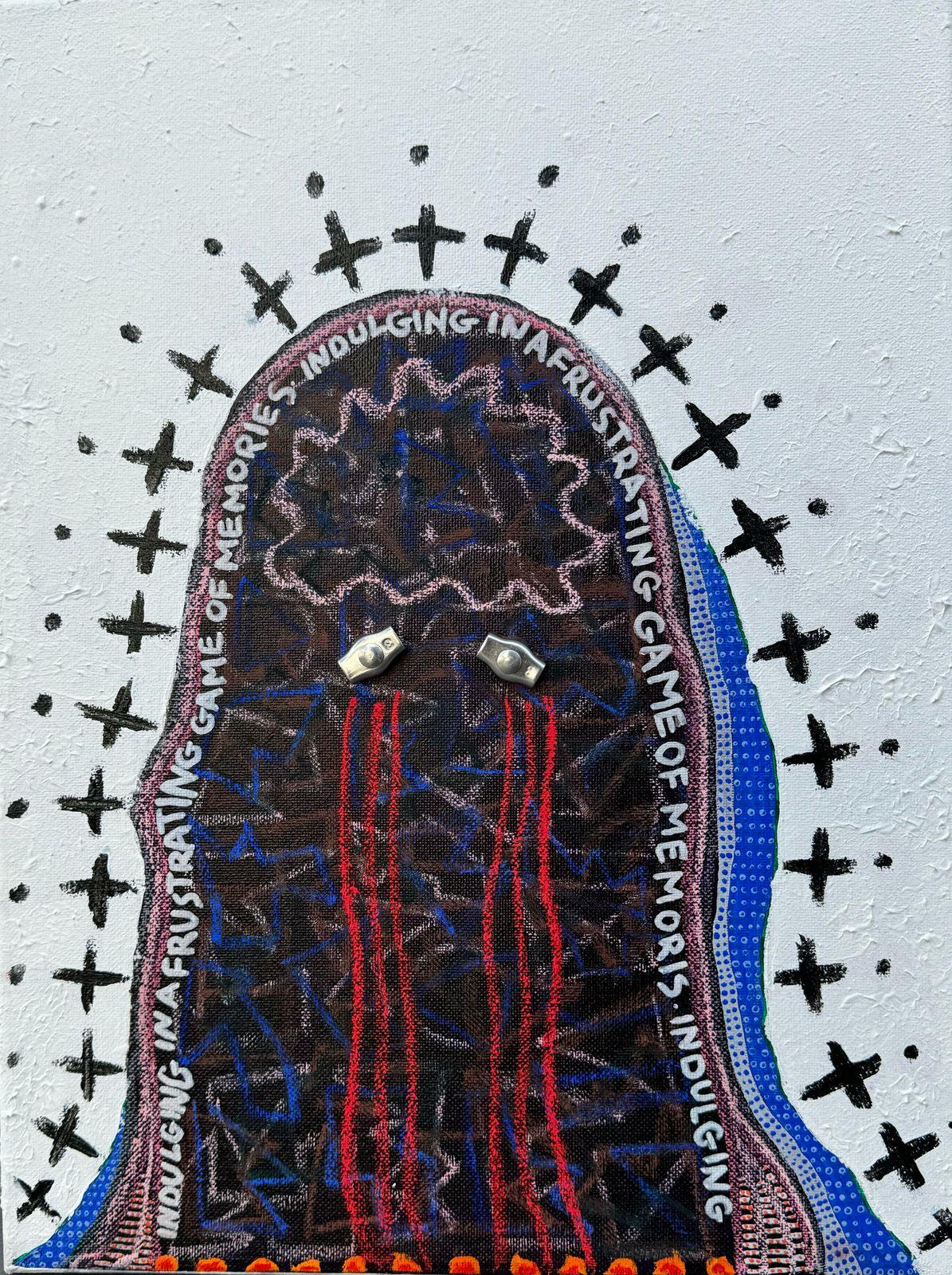 Georgian Contemporary Art by Lola Sergounine - Indulging in a Frustrating Game