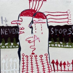 Arte georgiano contemporáneo de Lola Sergounine - Never Stops