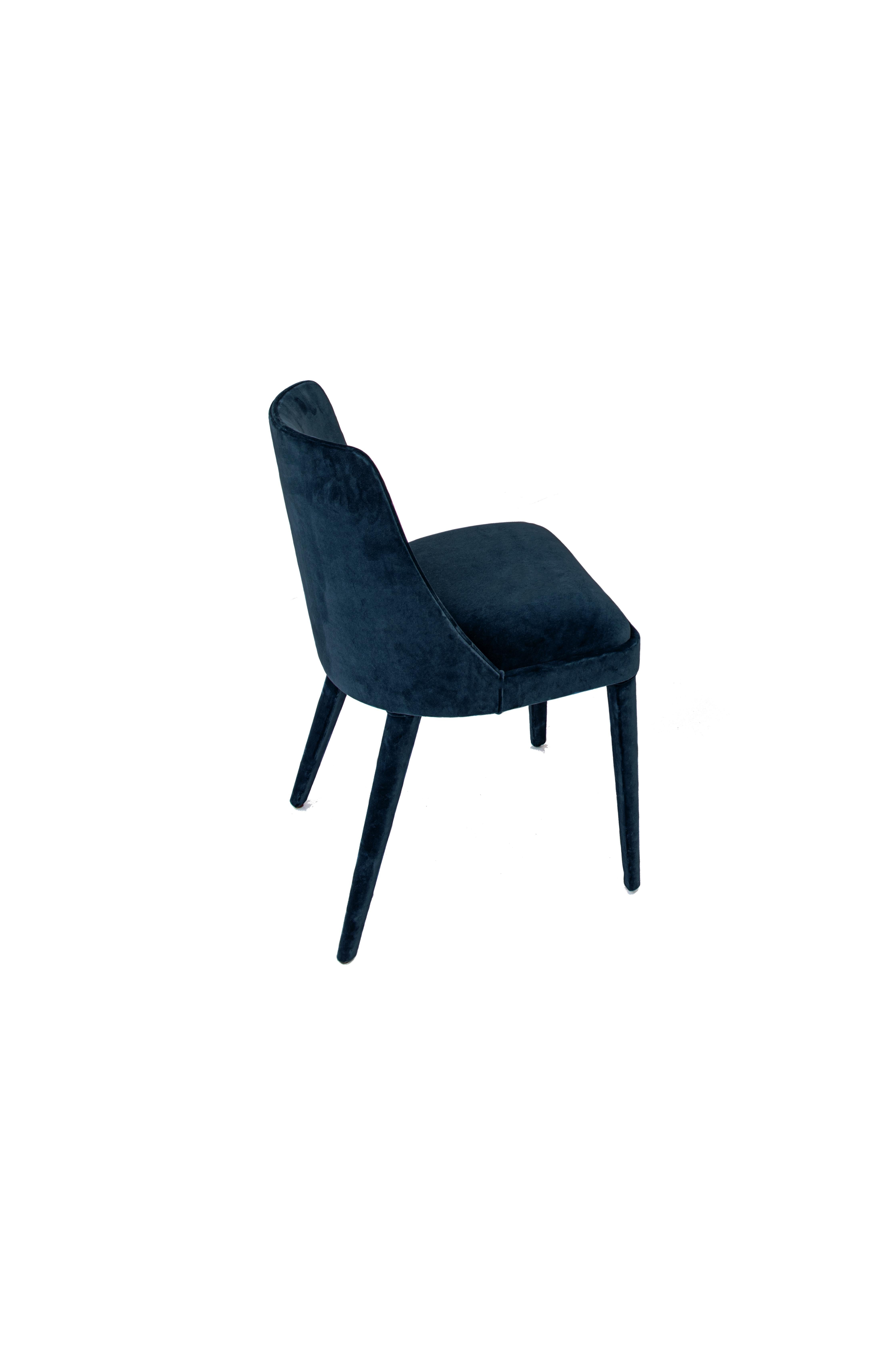 Modern Lola, the Classic and Super Comfortable Padded Chair For Sale