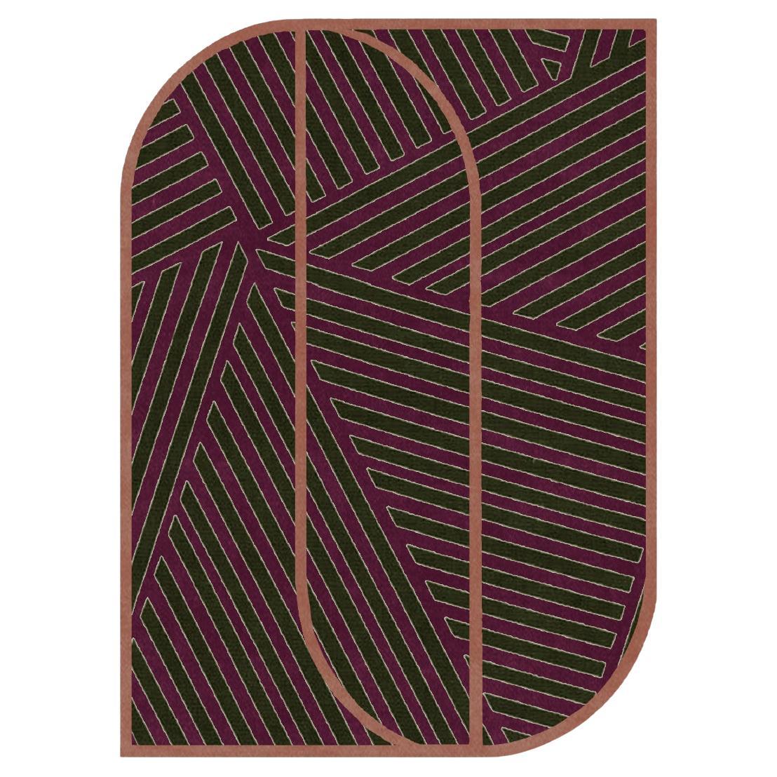 Lola Tyrian Lila Wandteppich von Antilla Di Lauro (Emiratisch) im Angebot