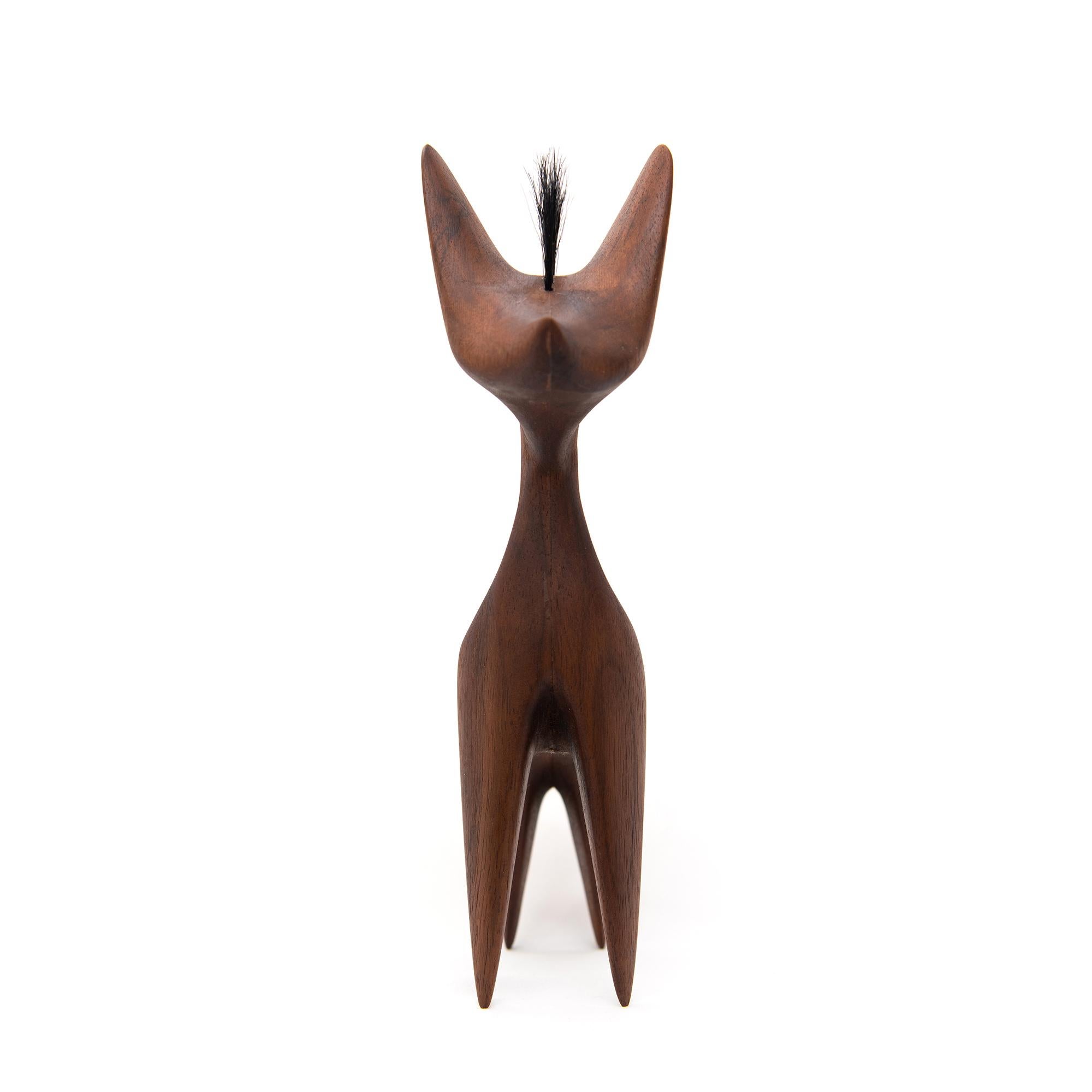 Lola by Design VA . Xoloitzcuintle Wood Sculpture For Sale 2