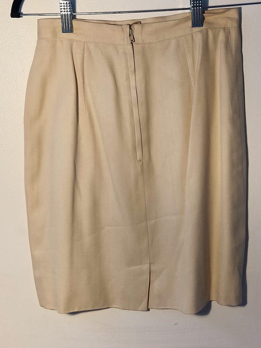Lolita Lempicka Vintage-Blazer in Creme mit Goldknöpfen, Frankreich, 1990er Jahre im Angebot 9