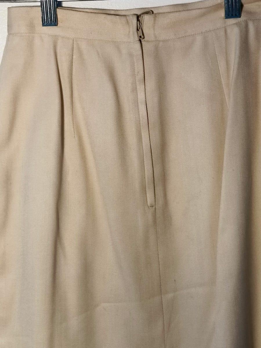 Lolita Lempicka Vintage-Blazer in Creme mit Goldknöpfen, Frankreich, 1990er Jahre im Angebot 11
