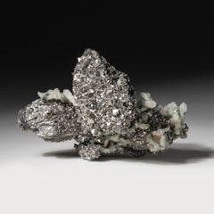 Lollingite avec Arsenopyrite d'un dépôt de Huanggang Fe-Sn, bannière Hexigten, Inne