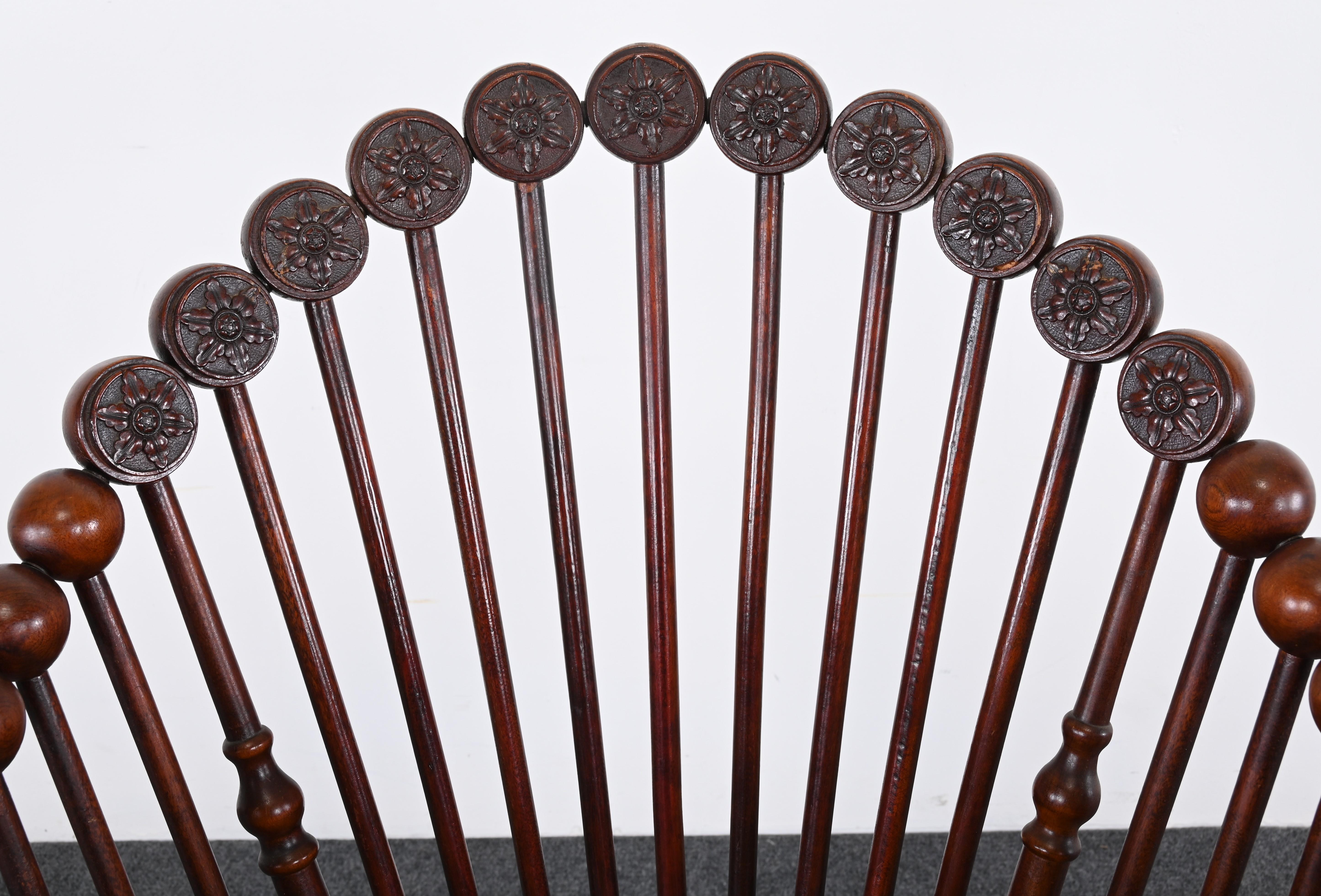 Chaise à bascule Lollipop par George Hunzinger, 19e siècle Bon état à Hamburg, PA