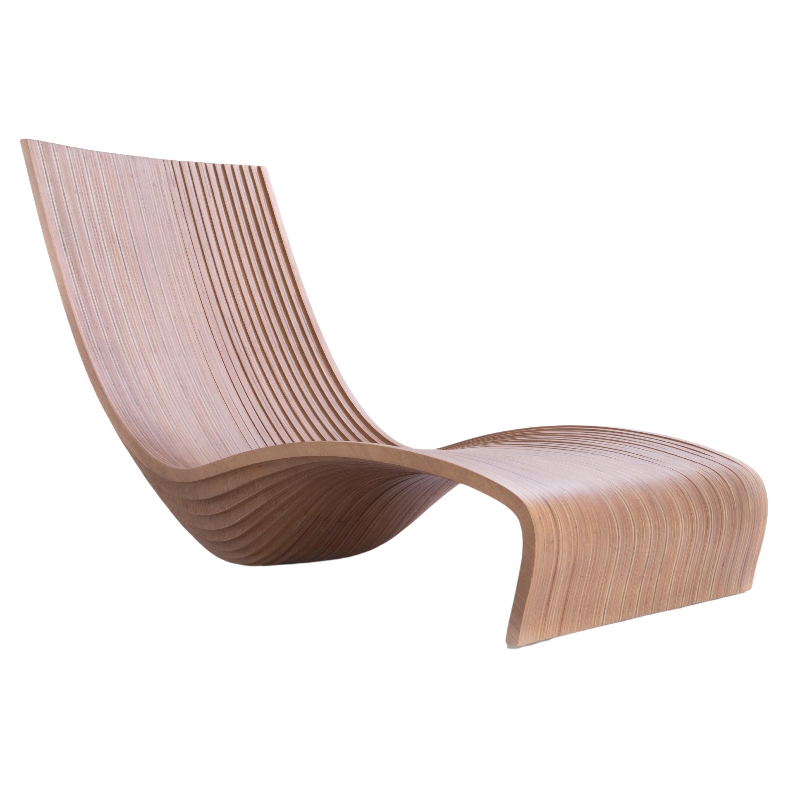 Lolo Chair by Piegatto, a Sculptural Contemporary Lounge Chair For Sale