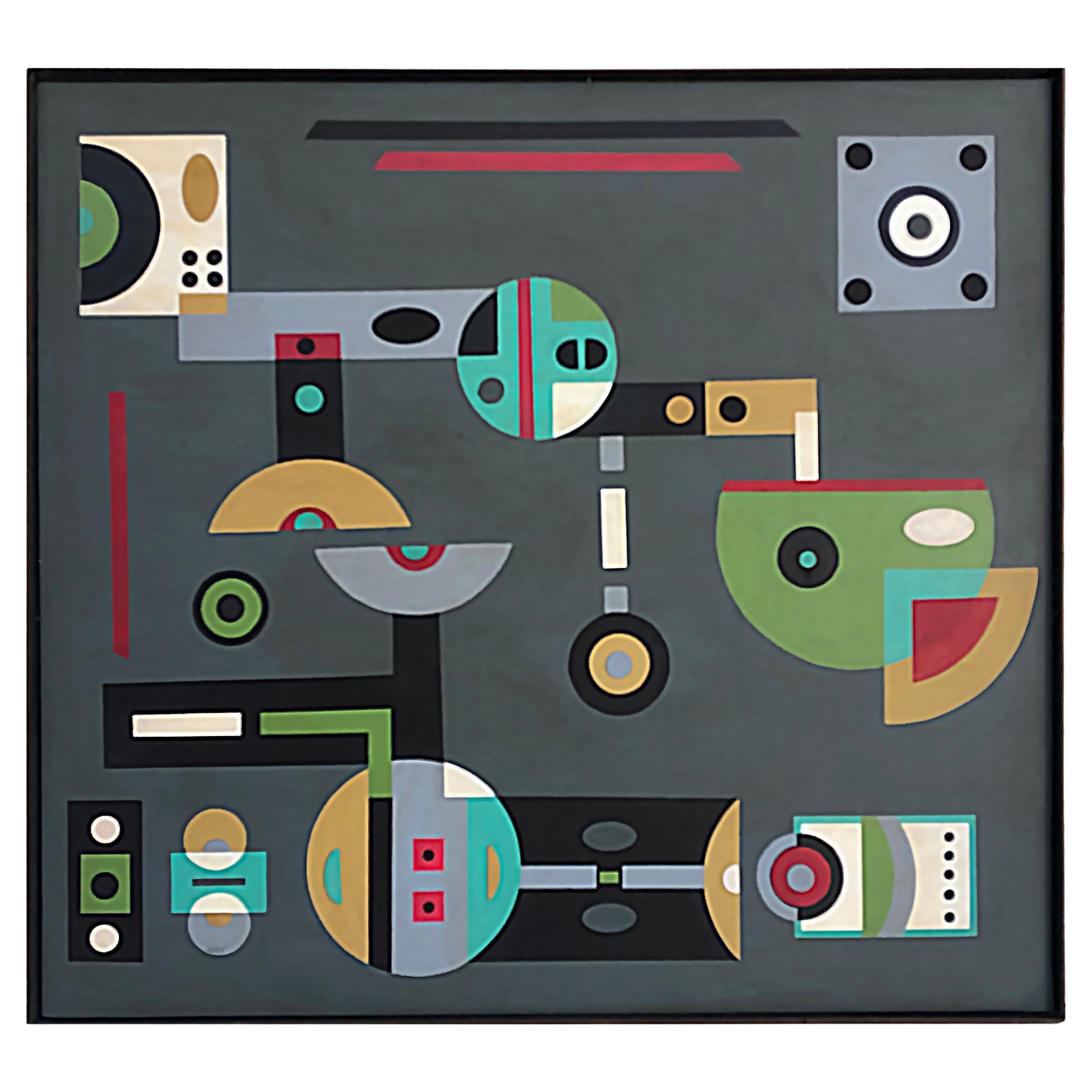 “Loló” Soldevilla, Oil on Wood, Untitled, Signed and Dated 1959