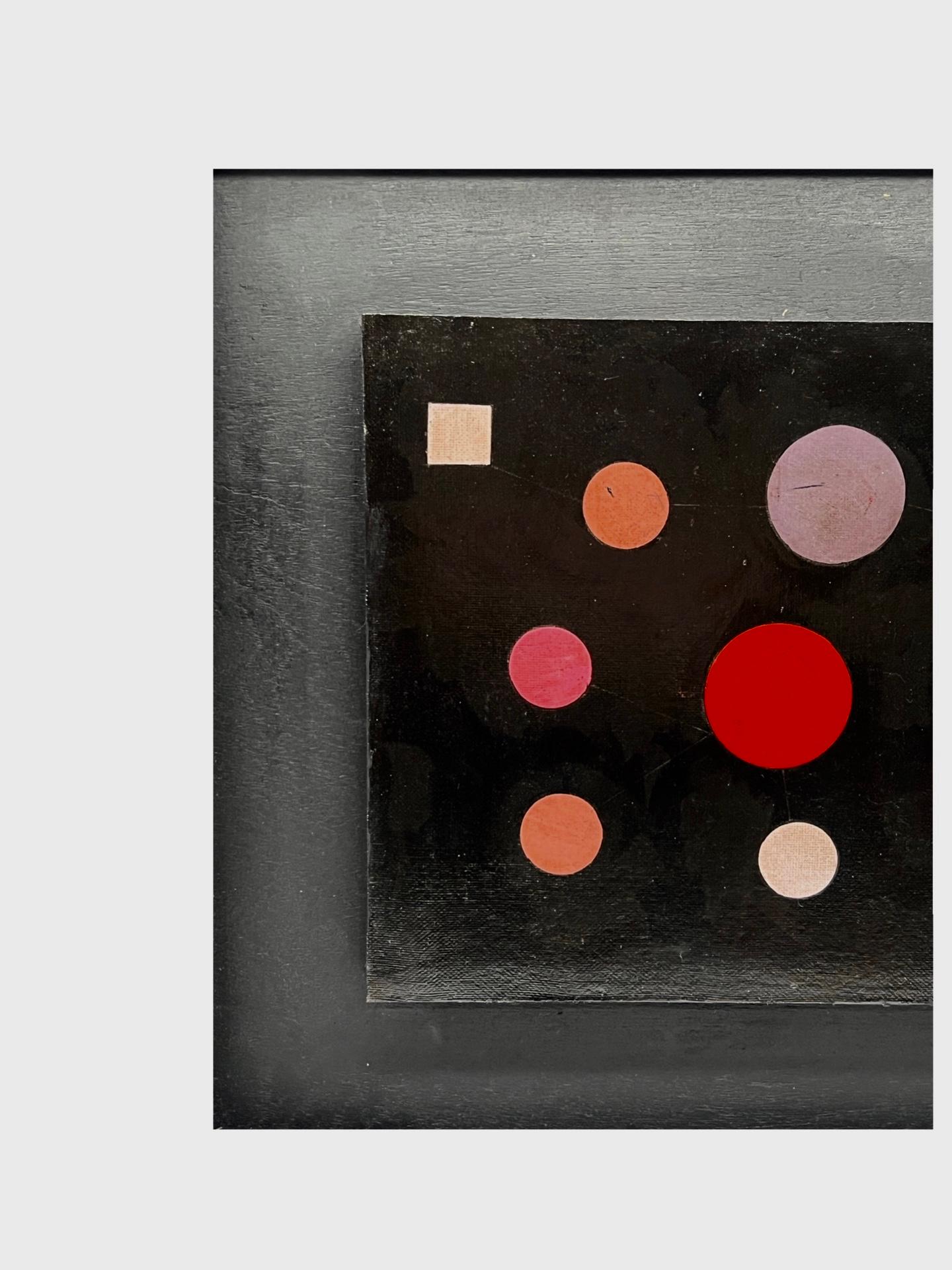 Lolo Soldevilla „Ohne Titel“ Öl auf Leinwand Kubanischer Meister Geometrischer abstrakter Künstler (20. Jahrhundert) im Angebot