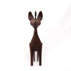 Lolo by Design VA . Xoloitzcuintle Wood Sculpture