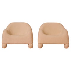 Lomazzi De Pas D'urbino Armchairs Ciuingam, 1960s Italian Design