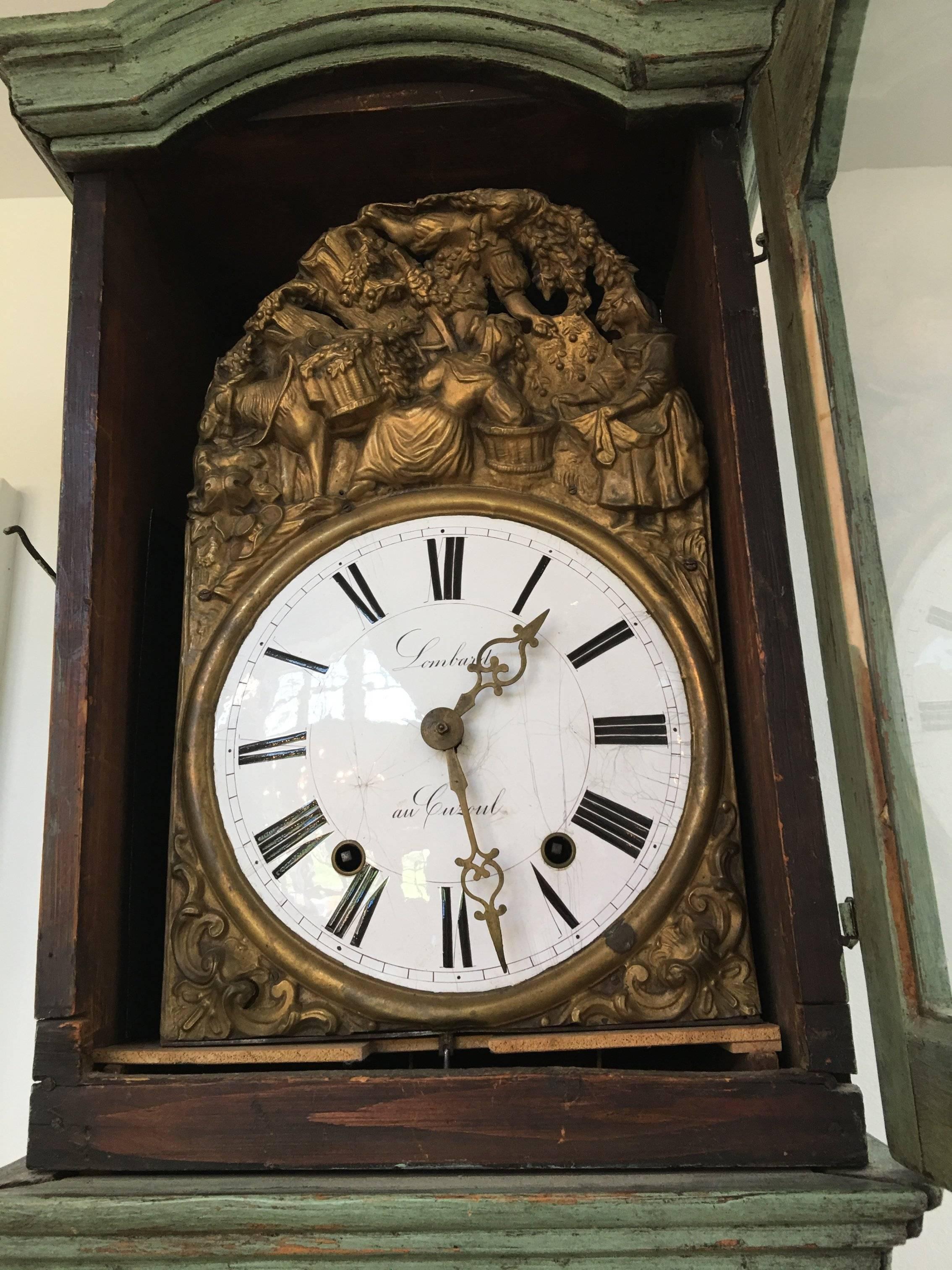 Lombard au Cuzoul Grandfather Clock 4