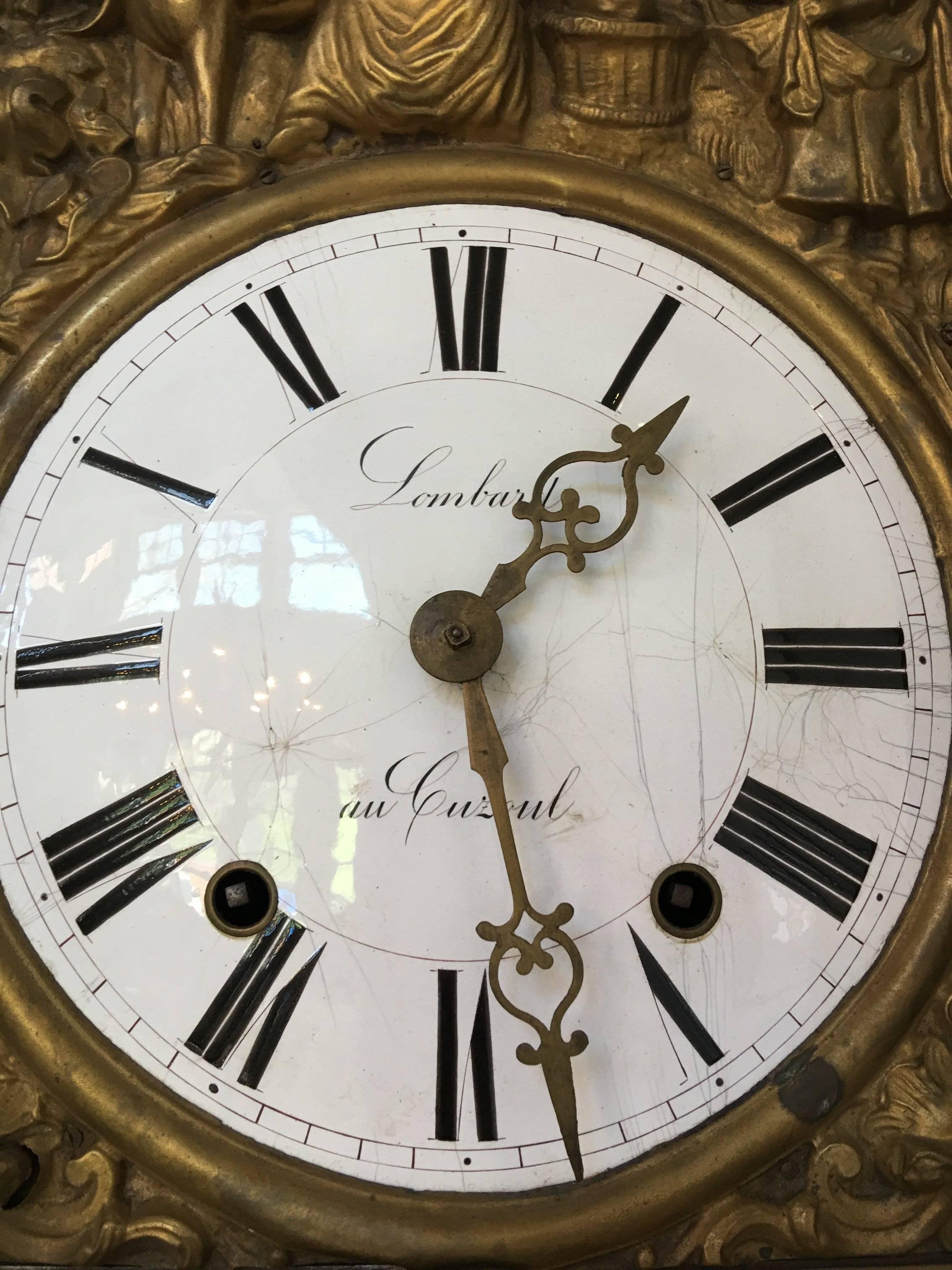 Lombard au Cuzoul Grandfather Clock 5