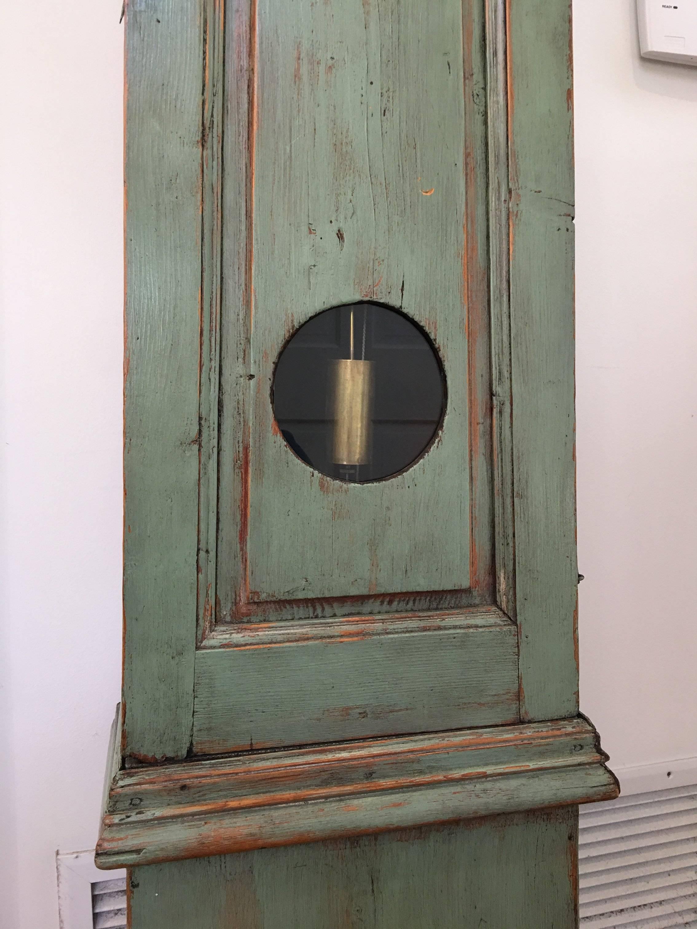 Lombard au Cuzoul Grandfather Clock In Good Condition In Bridgehampton, NY