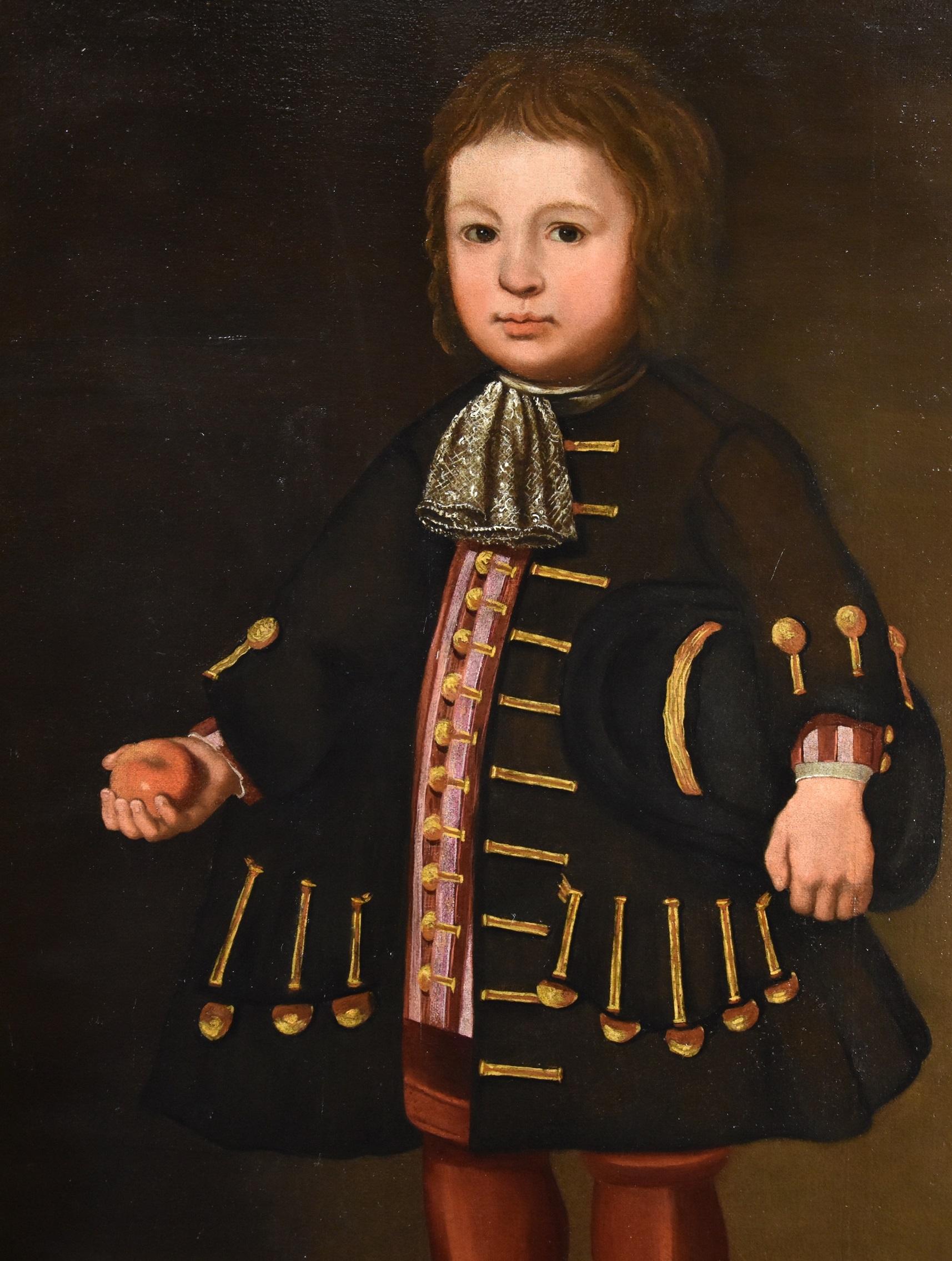 Retrato Joven Escuela Lombarda Siglo XVII Pintura Óleo sobre lienzo Viejo maestro en venta 1