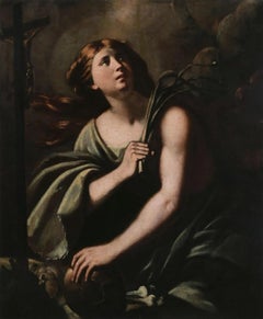 Lombard School of the 17th Century "Saint Mary Magdalene"