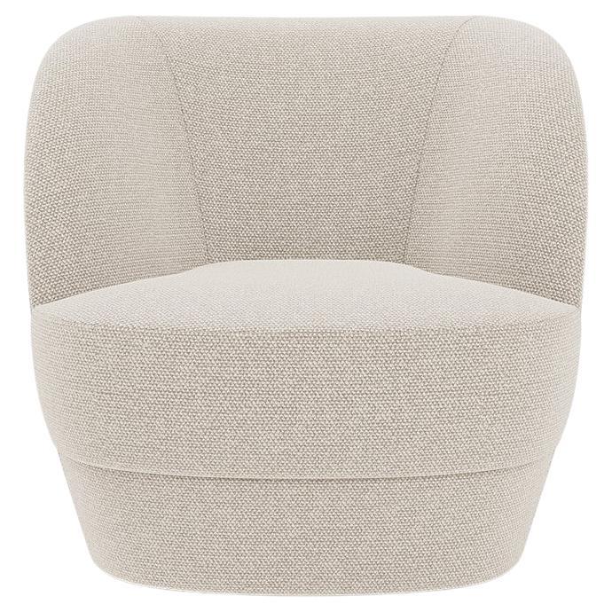 Lombard Street Club Chair in  Boucle Chenille Blend For Sale