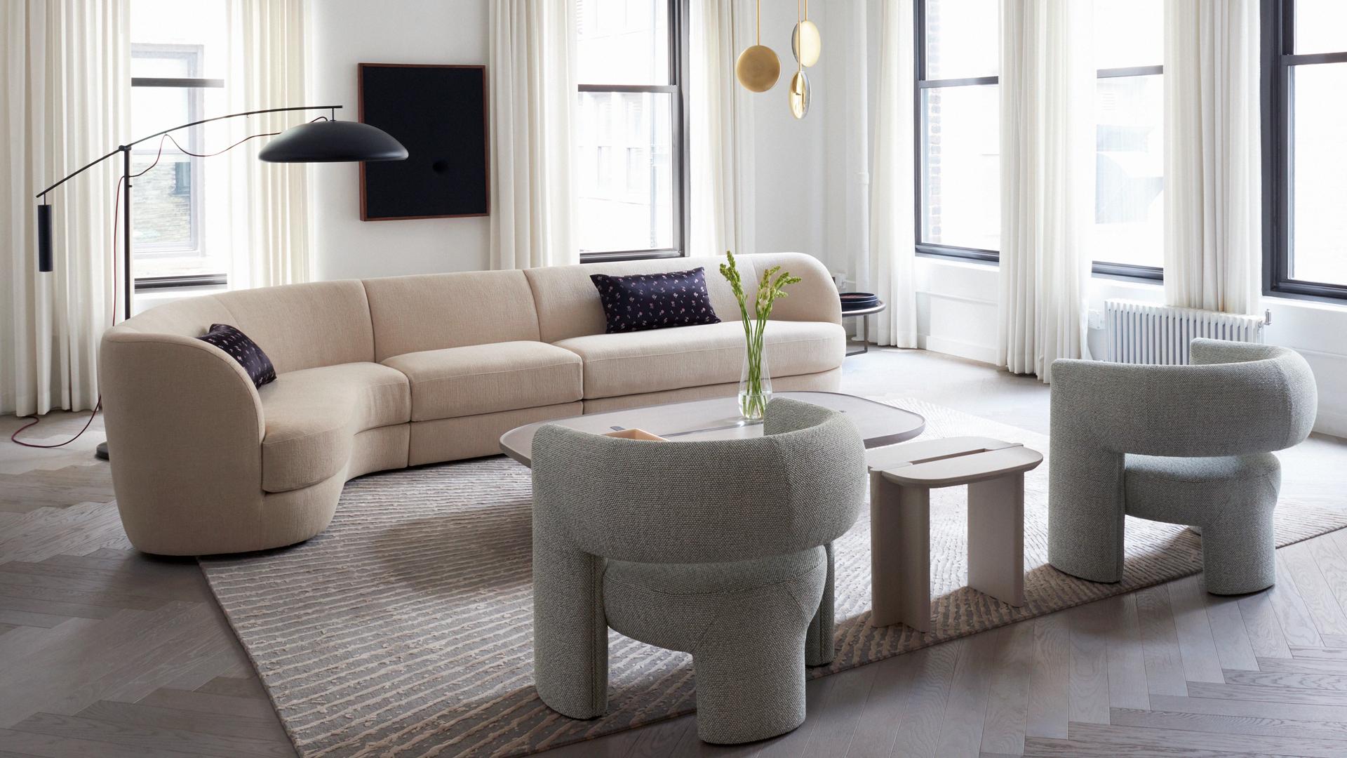 Sectionnel Lombard Street de Yabu Pushelberg en vente 4
