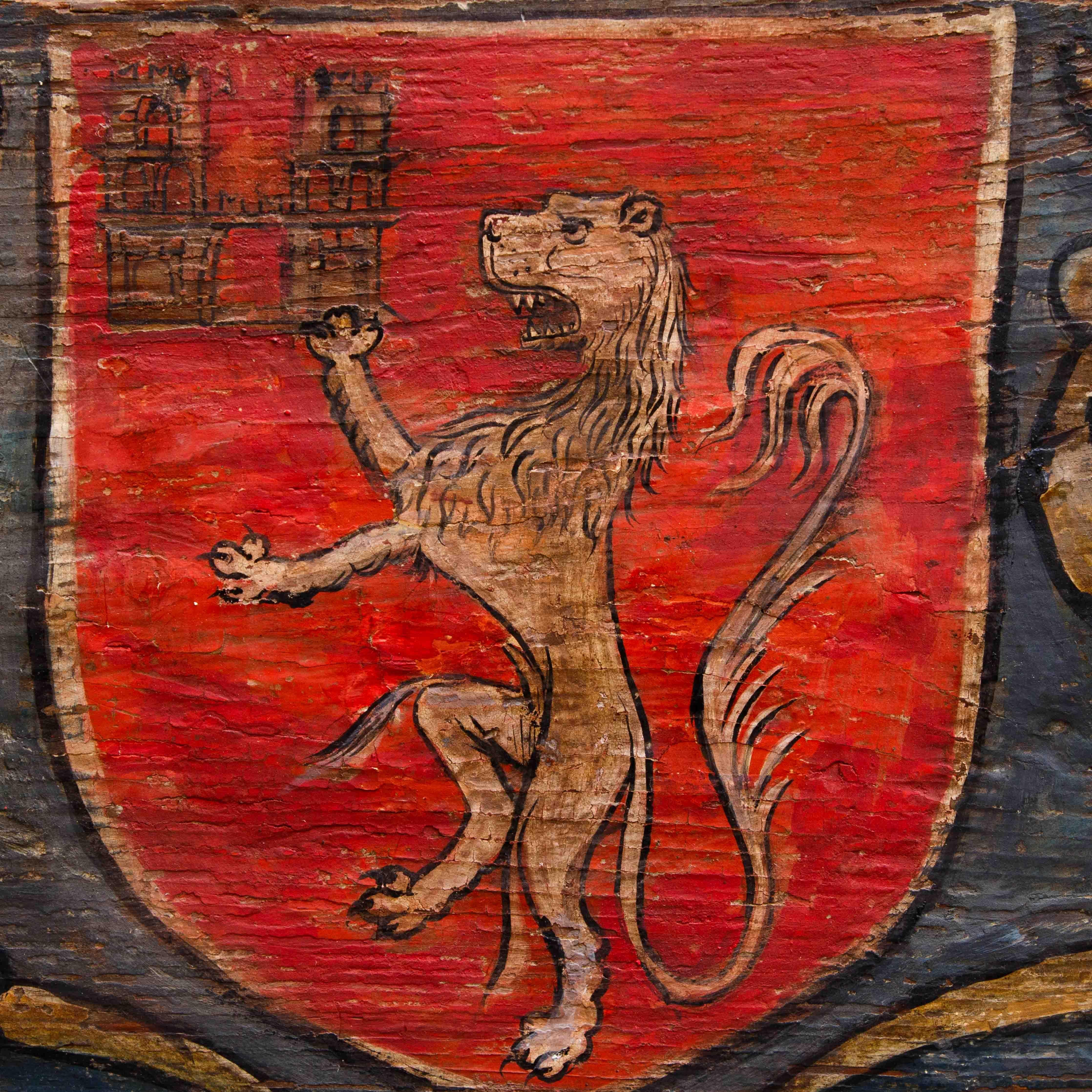 Lombardia, XIV secolo

Formelle con stemma della famiglia Sormani e ritratti

(3)Tempera su tavola, cm 17 x 38

Tra il XV e il XVI secolo, specie in Lombardia e Piemonte, nelle dimore gentilizie e negli edifici pubblici divenne consuetudine alla