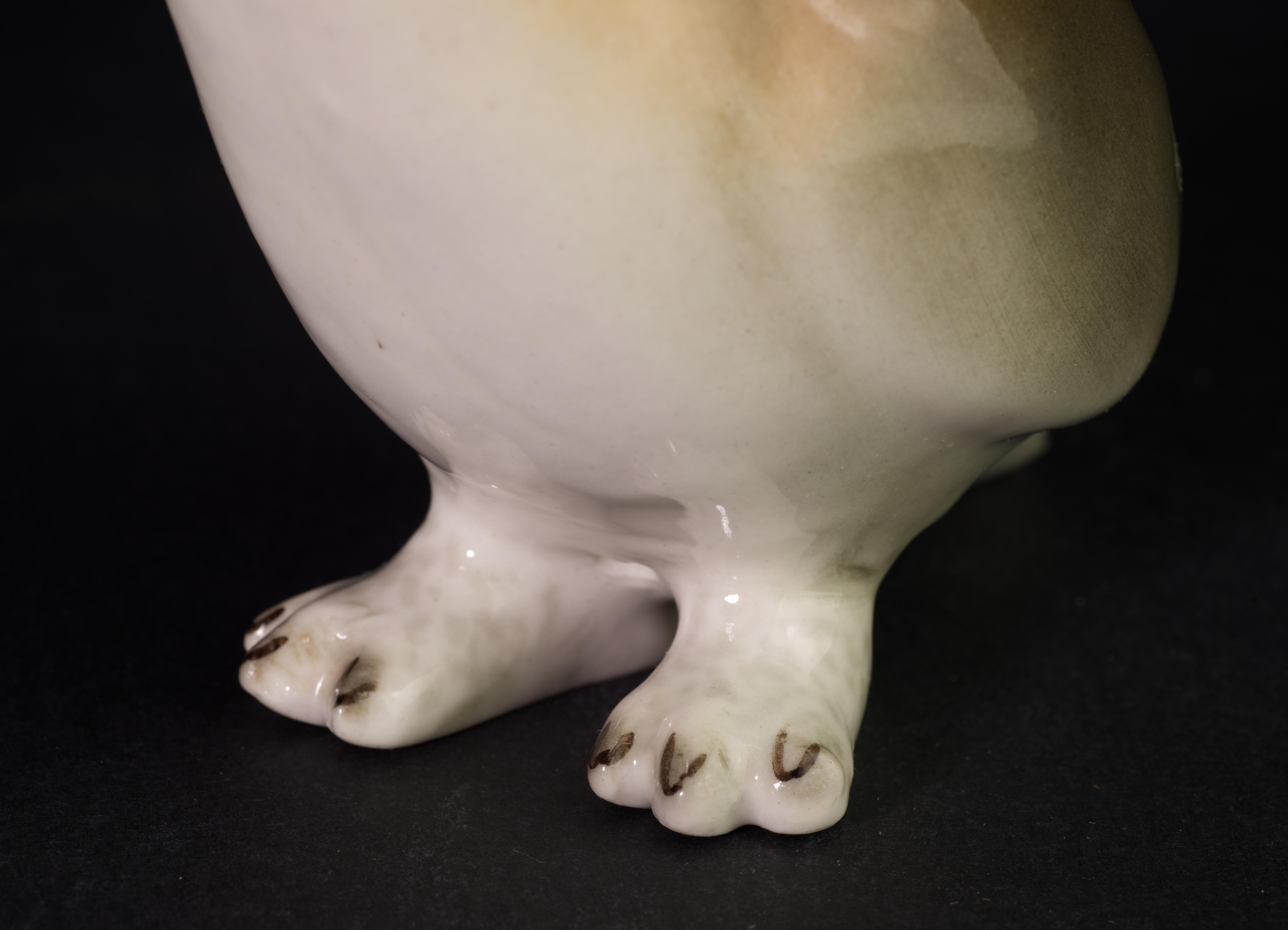 Lomonosov Porcelain Grouse Bird Figurine, Handpainted, 1986-1992 For Sale 2