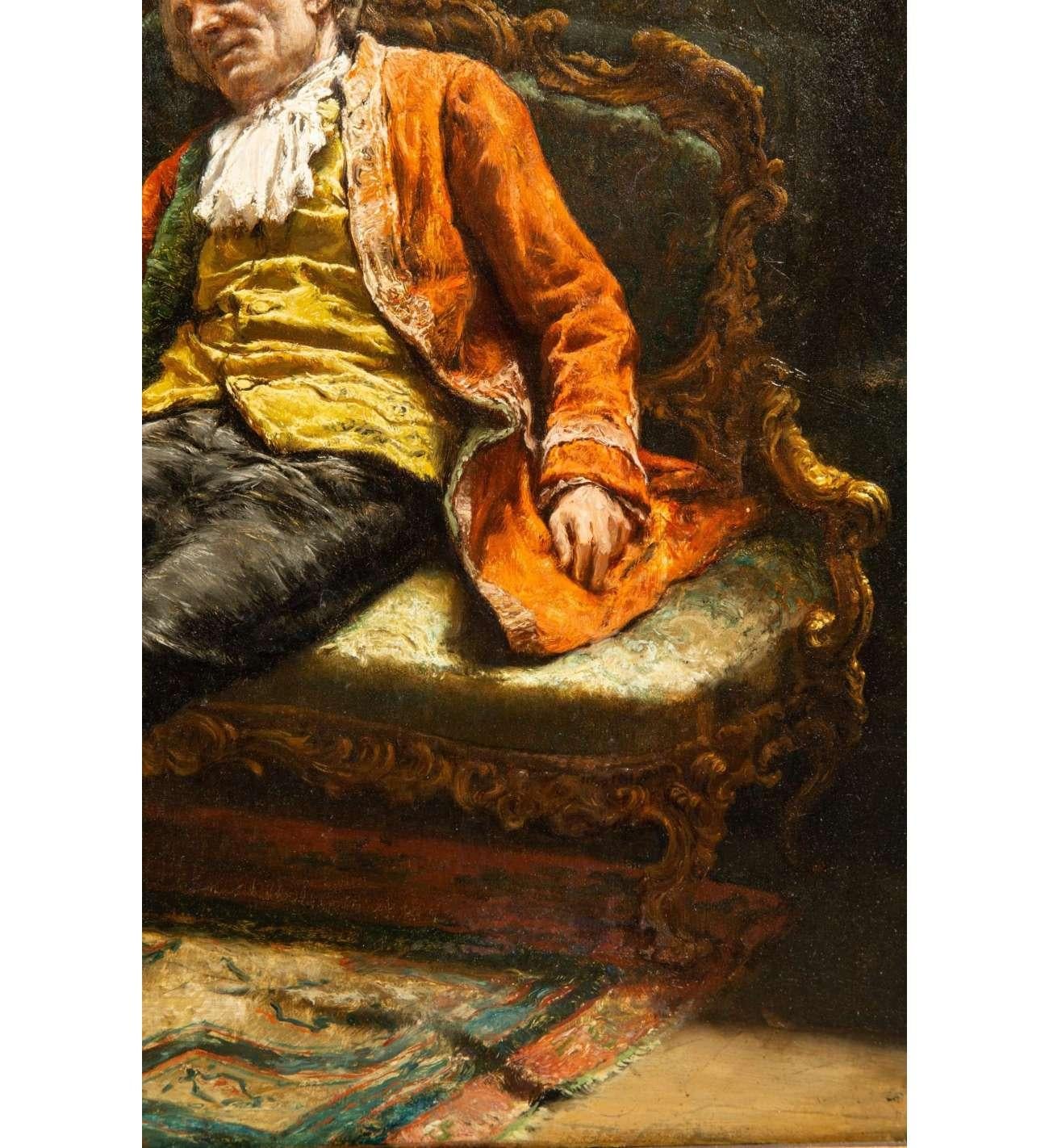 Léon BRUNIN (1861 - 1949)+Oil sur panneau,  Collectionneurs d'art en vente 6