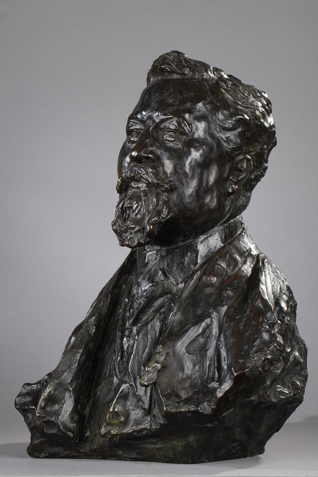 Ritratto di Albert Dubarry - Sculpture di Léon-Ernest Drivier