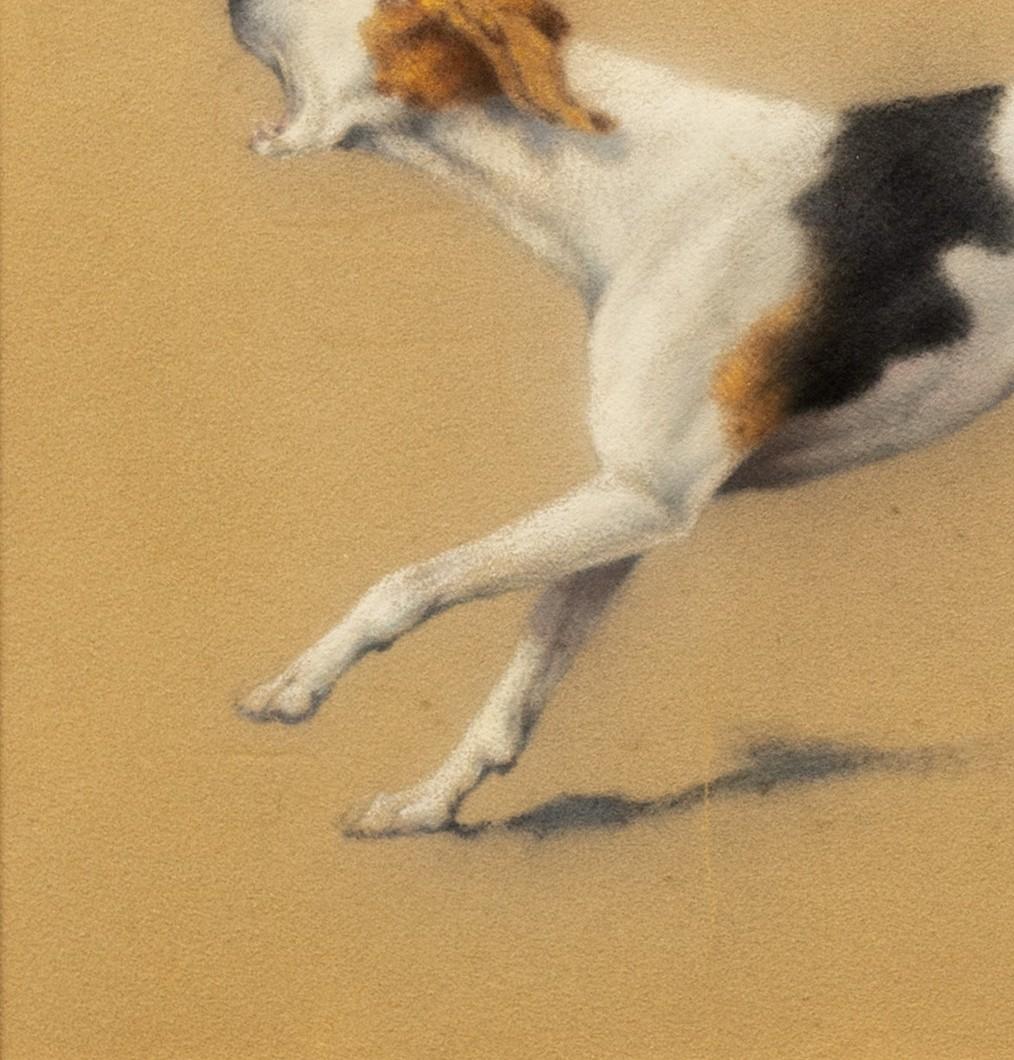 Étude d'un chien d'arrêt à la course par Léon Espinasse (français 19e/20e) en vente 6