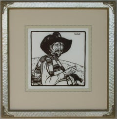 Antique The Sheepherder by Lon Megargee