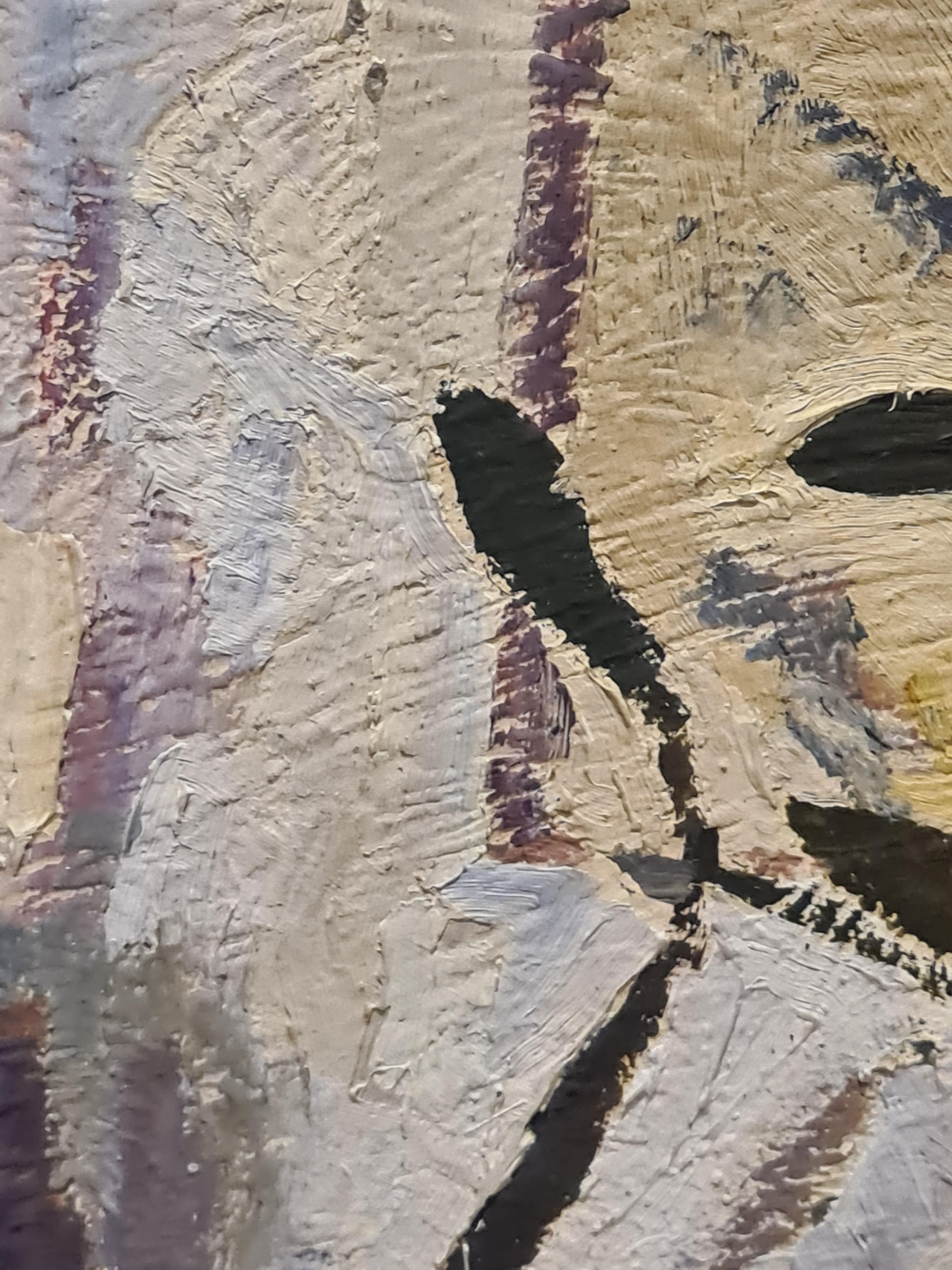 Olio su tavola della metà del secolo scorso, Il vischio, Cerchio di Henri Matisse 1