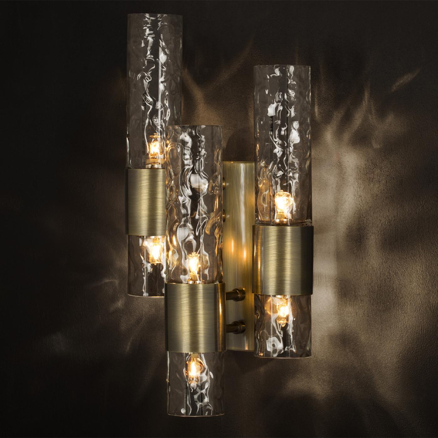 Laiton Lampe murale Londa en vente