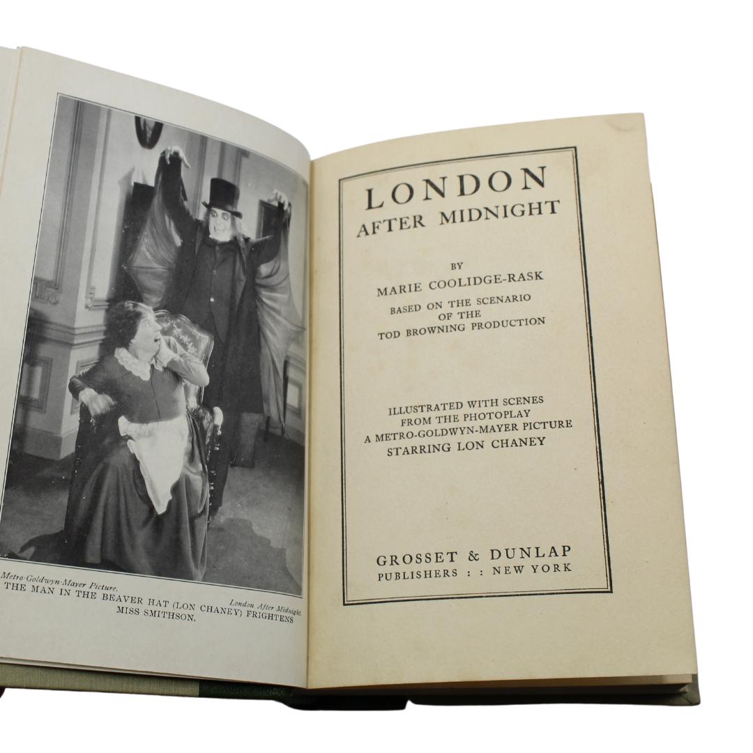 Art Deco London After Midnight by Marie Coolidge Rask, Photoplay Edition, 1928 For Sale