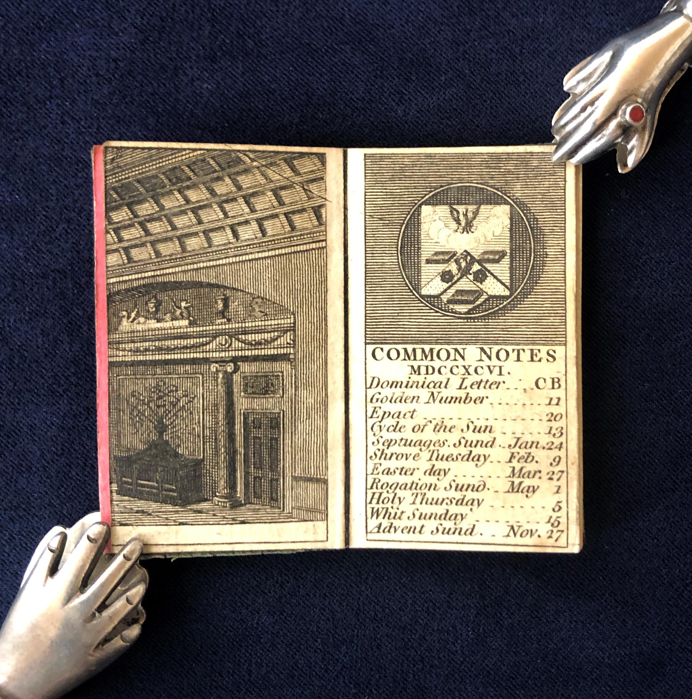 18th Century and Earlier London Almanack for the Year of Christ 1796 For Sale