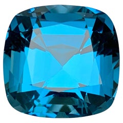 London Blue Natural Topaz Necklace Pendant, Bracelet Loose Gemstone 62.90 Carat