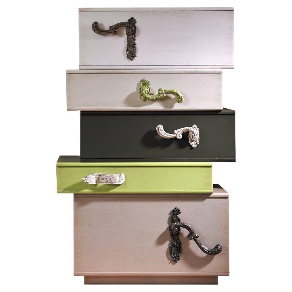 Painted Chest of Drawers, Advertising the London Laundry Co For Sale at