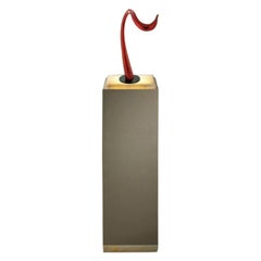  Candle Contemporary and Customizable Pedestal in Lacquer by Luísa Peixoto